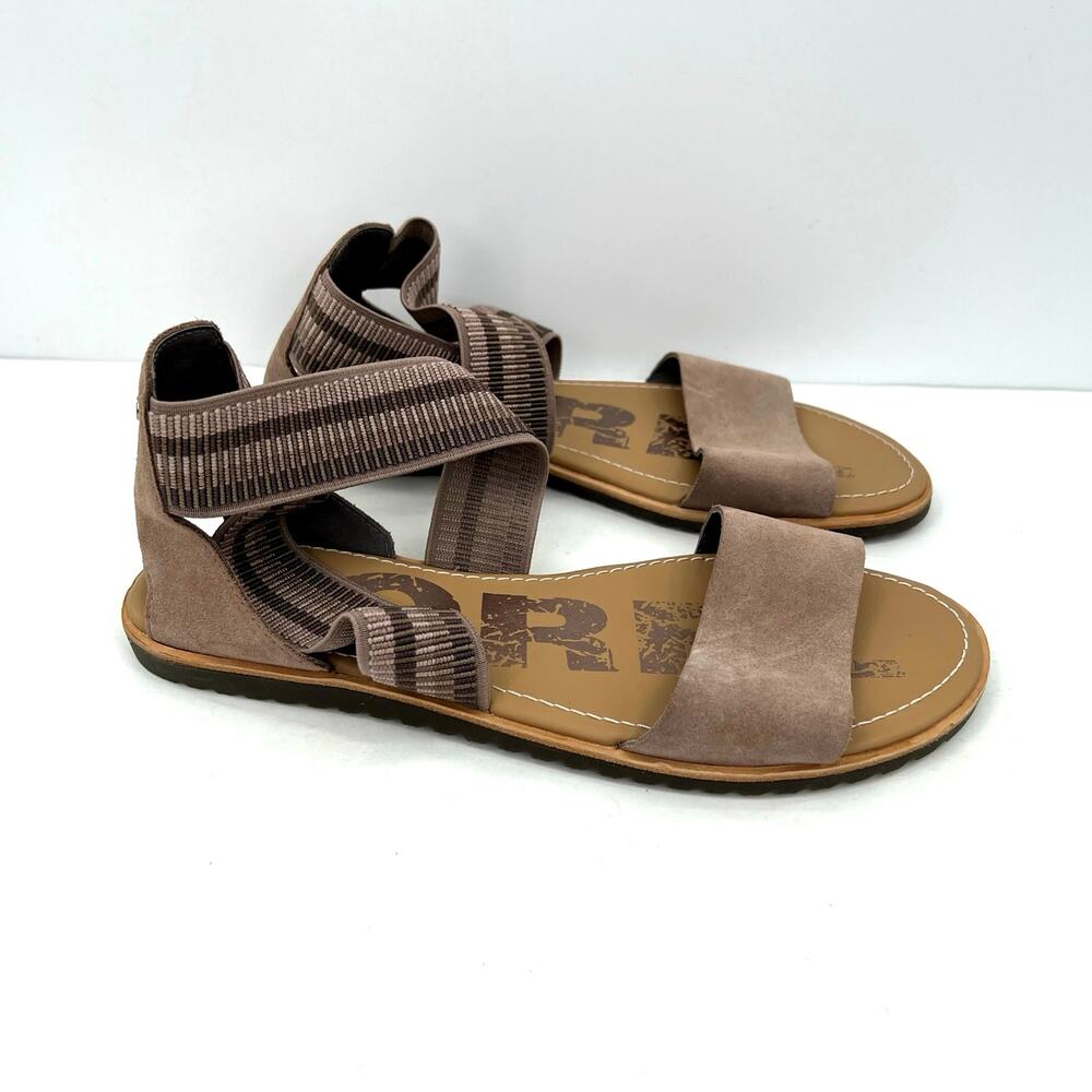 Sorel Ella Women’s Leather Sandal shoes